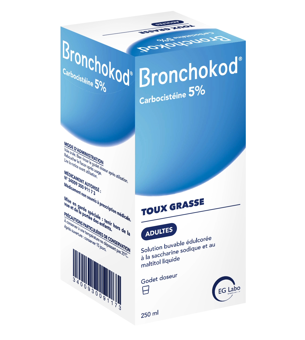Bronchokod® Naturel adulte 
