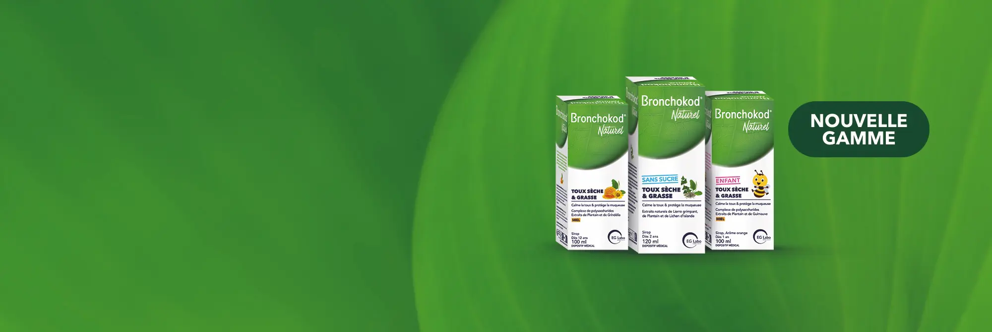 Gamme Bronchokod® Naturel 