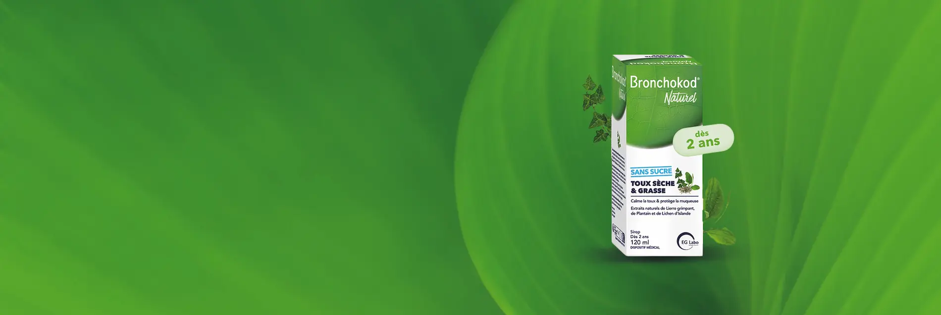 Bronchokod® Naturel – Sirop sans sucre Bronchokod® Naturel – Sirop sans sucre