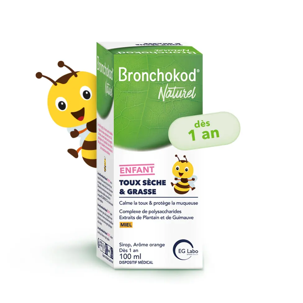 Bronchokod Sirop avec miel - enfants