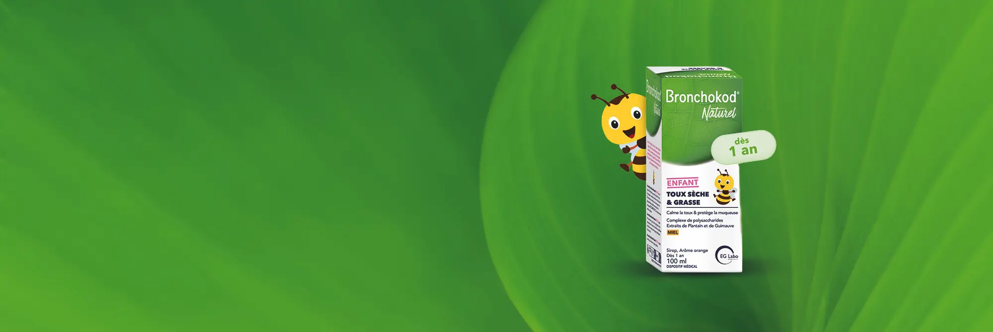 Bronchokod® Naturel enfant